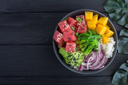 poke tuna bowl